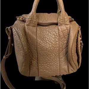 Medium Alexander Wang tan and rose gold Rocco